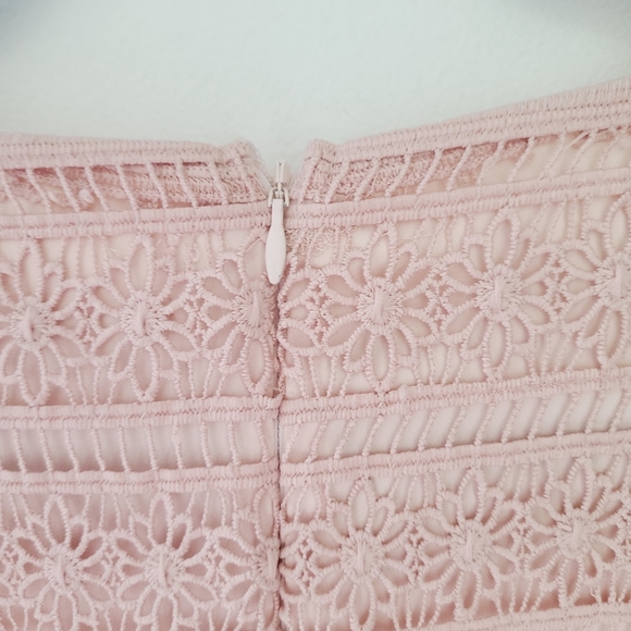 RACHEL PARCELL embroidered lace long Sleeves top - Picture 7 of 9